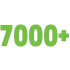 7000+